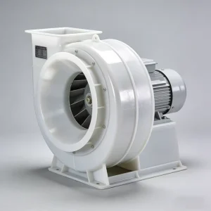 High Efficiency 4 72 PP Backward Curved Blade Centrifugal Fan Corrosion Resistant Polypropylene Duct Exhaust Blower 220V OEM for