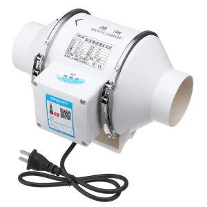 High Efficiency 40W AC Plastic Ventilation Fan High Pressure Low Noise Centrifugal Fans Blowers