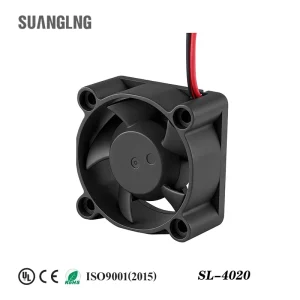 High Efficiency 40x40x20mm DC Axial Flow Fan for Ventilation Cooling