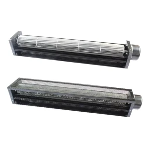 High Efficiency 60mm DC Cross Flow Fan 24V Tangential Fan for Trench Heater