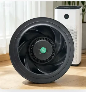 High Efficiency AC 220V 50/60Hz 220mm PA66 Backward Curved Centrifugal Fan