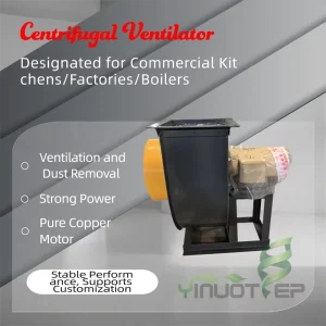 High Efficiency Centrifugal Fan Industrial Air Extractor Blower