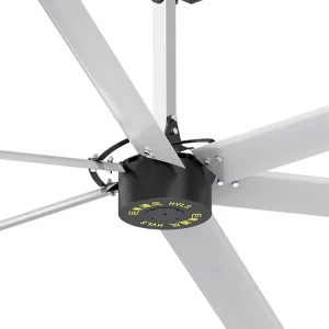 High Efficiency Energy Saving 3m 4m PMSM HVLS Fan Industrial Large Ceiling Fan for Commercial Hall Livestock Farm Cooling