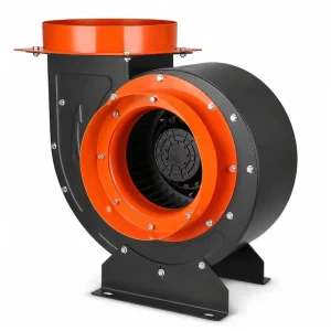 High Efficiency Rust Resistant Carbon Steel High Pressure Low Noise Power Saving OEM Industrial Centrifugal Fan Blower Factory