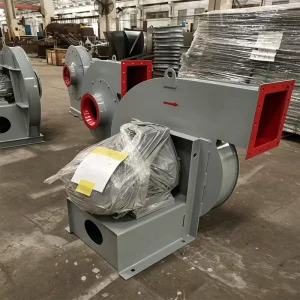 High Efficiency Strong Industrial Exhaust Centrifugal Blower Fan OEM High Pressure 2800 RPM Duct Mount for Factory Construction
