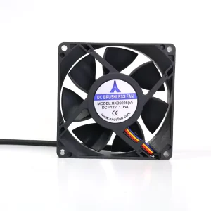 High Performance 12V 92mm 92x92x25mm Dual Ball IP68 Waterproof Cooling Fan 3000RPM DC Brushless Motor Axial Cooling Fan