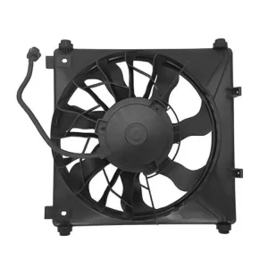 High Performance 12V Volkswagen Radiator Fan Assembly OEM 1K0121207AD with Damper Car Electronics Plastic