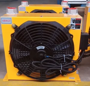 High Performance HM 100L Aluminum Radiator New Condition Hydraulic Oil Cooler Fan Competitive Price Heat Exchanger