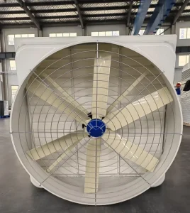 High Performance Industrial Ventilation Exhaust Fan with Heat & Dust Extraction for Manufacturing Plant Axial Flow Fan System