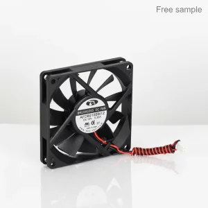 High Performance Slim 8015 DC Axial Fan 80x80x15mm Brushless 12V 24V OEM/ODM IP68 Waterproof for Car & Portable Fridge