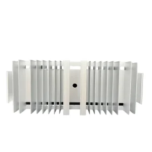 High Power 1 8 Module Radiator Electronic Heatsink 6000 Series Aluminum LED Lamps T3 T8 Temper Extrusion Cutting Service