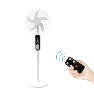 High Power 12.8V Li Battery Solar Smart Fan Rechargeable Waterproof Portable Fan for Home Outdoor Camping Emergency Rescue