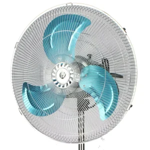 High Power 17 Inch Three Speed Oscillating Stand Fan with Mechanical Control for Household Commercial Use