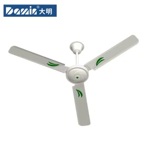 High Power 56 Inch Ceiling Fan 3 Thick Metal Blades Big Airflow Stable Motor for Supermarket Factory Hall