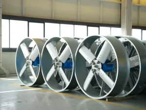 High Power Electric Axial Fan & Blower 380V Duct Roof Mount Industrial Refrigeration Condenser Cooling Heat Exchange
