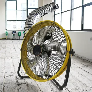 High Power Electric Fans for Car Hotel Use Portable Floor Standing Free Standing Motor Aluminum Blades for Commercial Household