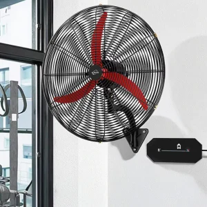 High Power Electric Plastic Home Commercial Use Large Wall Mounted Wind Table Fan Mechanical Control Energy Efficient Class A+++