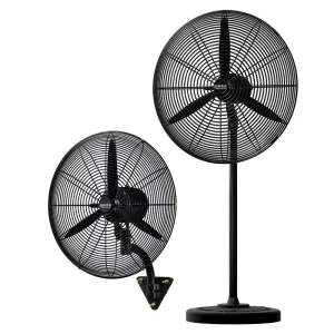High-Power Industrial Electric Fan Air Cooling Fan for RV Use Metal Plastic Wall Hanging Horn Fan for Factory Workshop