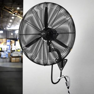High Power Industrial Electric Wall Fan Large Wind Wall Mounted Home Office Commercial Use Mechanical 30 inch Blade Diameter