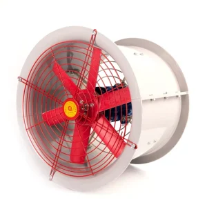 High Power Industrial Fiberglass Reinforced Ducted Ventilator FBT Anti Corrosion Explosion Proof Axial Flow Fan Smoke