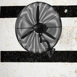 High Power Large Wind Electric Fan Industrial Wall Mounted Mechanical Control for Home Office Outdoor Use US Table Installation