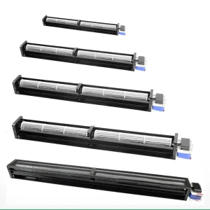 High Power PWM Cross Flow Fan 18mm 260mm AC 110V 120V 240V 230V for Air Conditioning Aluminum Blades ODM OEM