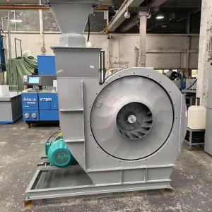 High Pressure Industrial Exhaust Fan 66000m h AC Carbon Steel Built Backward Curved Centrifugal Type Free Standing OEM ODM Low