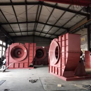 High Pressure Radial Draft Fan for Industrial Centrifugal Boiler Blower Systems
