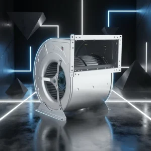 High Quality 110V 220V Industrial Centrifugal Air Blower Fan Double Inlet Ventilation High Efficiency Stainless Steel AC Motor