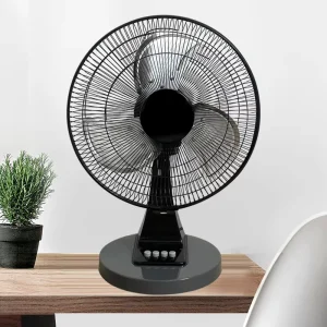 High Quality 12 Inch As Blade Modern Desk Fan with Mechanical Control Plastic Construction Energy Saving & Quiet Operation
