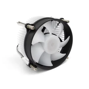 High Quality 12V 3Pin TDP PWM CPU Air Cooler Fan RGB LED Quiet Radiator PC Compatible Intel for Users Computer Case Fluid