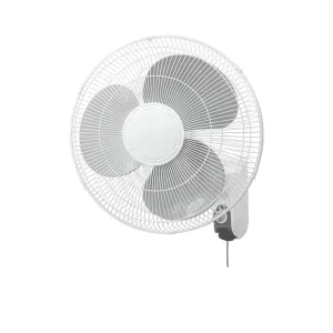 High Quality 16 Inch Wall Mounted Air Cooling Fan Basic Plastic Low Noise with Mechanical Control Electric Power Source