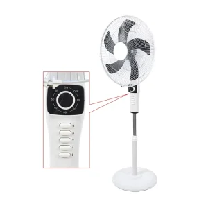 High Quality 18 Inch Pedestal Stand Electric Fan Mechanical Control with Four Wind Speed for Home Use