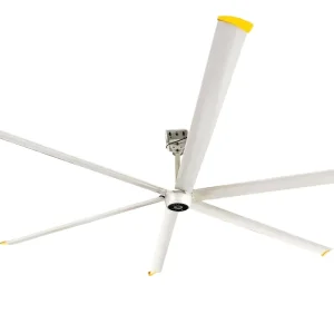 High Quality 24FT Industrial Ceiling Fans with Remote Control Time Control 3 Years Warranty Large Warehouse Core Component Motor