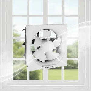 High Quality 25W 6inch Low Noise High Air Volume Easy Install Household Office Bathroom Ventilation Exhaust Kitchen Wall