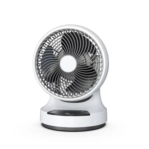 High Quality 3D Oscillation 9 Inch Smart Table Circulator Fan Electric with Digital Timer Plastic Air Cooling Fan for Hotels