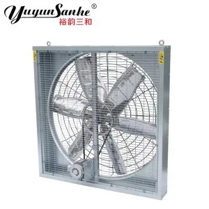High Quality 50 Inch AC Axial Flow Exhaust Fan Stainless Steel Blades Wall Ceiling Roof Mounting Electric Hanging OEM