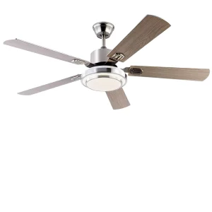 High Quality 52 Inch Modern LED Ceiling Fan with Light Popular Remote Control Project Installation Service