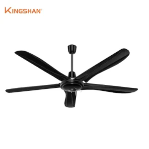 High Quality 56 Inch Iron Blade Ceiling Fan for Bedroom 220V Electric 3 Wind Speed Ceiling Fan with Metal Material Household Use