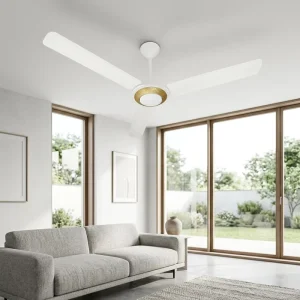 High Quality 56 Inch Modern Ceiling Fan Energy Efficient AC Motor Three Durable Blades Quiet Operation