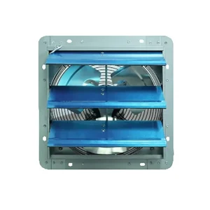 High Quality 8 Inch Electric Wall Mounted Exhaust Fan with Ball Bearing Metal Construction OEM ODM Customizable