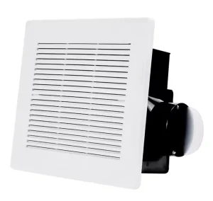 High Quality AC 220V Big Air Flow Metal Wall Mounted Exhaust Fan with 100% Copper Motor for Bathroom Household Ventilation