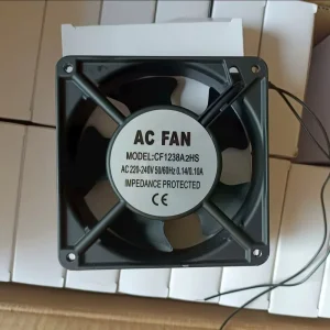 High Quality AC Cooling Square Axial Fan 12V 24V 120*120*38mm Air Conditioning Parts for Replacement