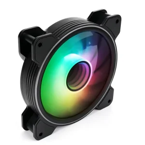 High Quality Axial Airflow Pc Led Light Cooler Fan Computer Case RGB Fan 120mm Computer RGB Gaming Cooling Fan