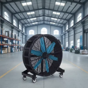 High Quality Big Axial Fan for Gym Mobile Industrial Use 1M 1.25M 1.5M Workshop Factory Workers 5 Year Warranty Three Speeds
