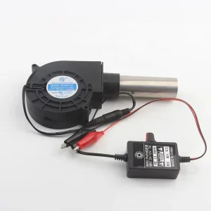 High Quality DC12V 2.94A 9733 High air Volume Barbecue Dust Removal Generator PWM Governor Turbine Blower BFB9733H Cooling Fan