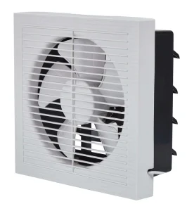 High Quality Electric 4 10 Inch Low Noise Wall Mounted Axial Fan Grille AC 220 240V Ball Bearing Plastic OEM
