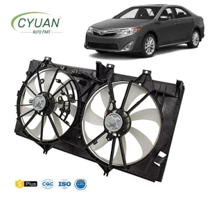 High Quality Electric Cooling Radiator Fan for TOYOTA SIENNA LEXUS RX350 16711 0V090 1636 10P160 16363 0V120