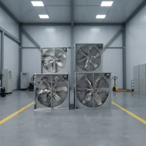High Quality Electric Stainless Steel Wall Mounted Industrial Negative Pressure Ventilation Exhaust Fan OEM