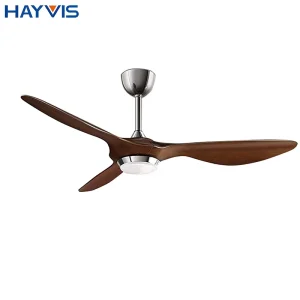 High Quality Family Bedroom Living Room Dining Modern Iron ABS Remote Control 52 Inch LED Ceiling Fan with Light